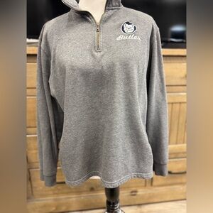 Stadium Athletics‎ Charcoal Quarter-Zip Pullover